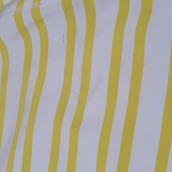 Lululemon Crisscross Yellow StripeTank Top - Picture 7 of 9